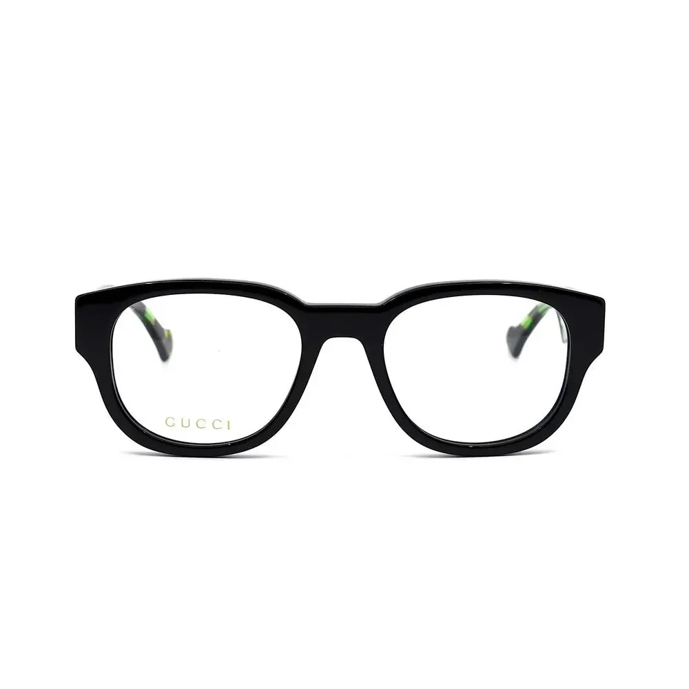 GUCCI GG1429O 003 BLACK GREEN AUTHENTIC EYEGLASSES FRAME